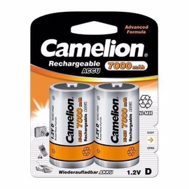 Camelion LR20 / D Oppladbare batterier 7000 mAh